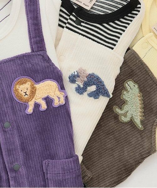 petit main / プティマイン ロンパース | 【リンク】サロペ風カバーオール | 詳細3