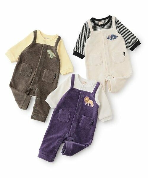 petit main / プティマイン ロンパース | 【リンク】サロペ風カバーオール | 詳細8