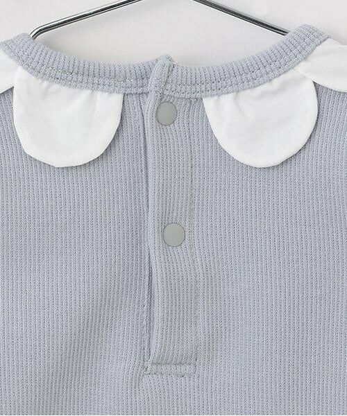 petit main / プティマイン ロンパース | スカラップ衿ロンパース | 詳細6
