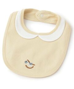 petit main / プティマイン スタイ・ビブ | 【防水】衿つきパイピングスタイ