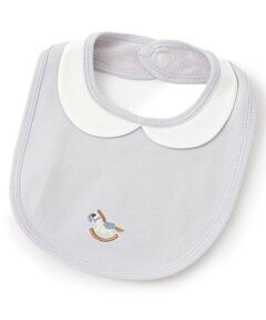 petit main / プティマイン スタイ・ビブ | 【防水】衿つきパイピングスタイ