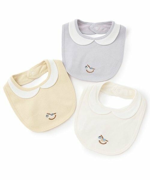 petit main / プティマイン スタイ・ビブ | 【防水】衿つきパイピングスタイ | 詳細8