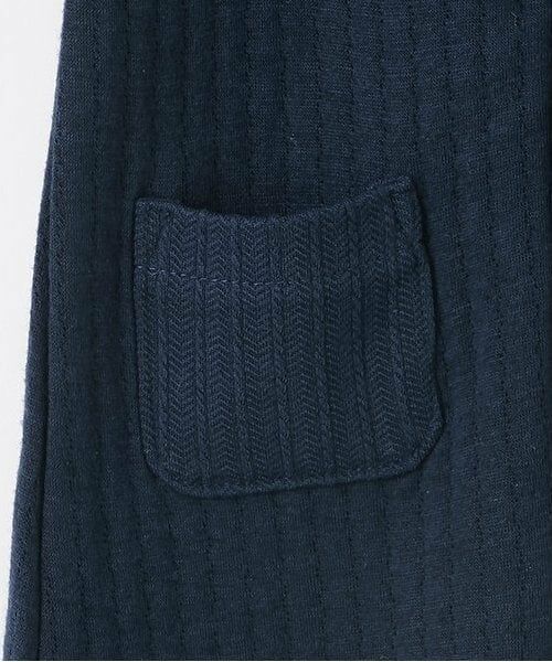 petit main / プティマイン ロンパース | ジャガード切替2WAYオール | 詳細5