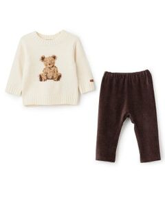 petit main / プティマイン ベビー・キッズウエア | モチーフニットセット