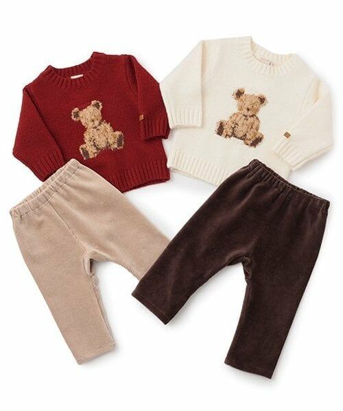 petit main / プティマイン ベビー・キッズウエア | モチーフニットセット | 詳細11