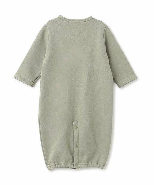 petit main / プティマイン ロンパース | クマアップリケ2WAYオール | 詳細1