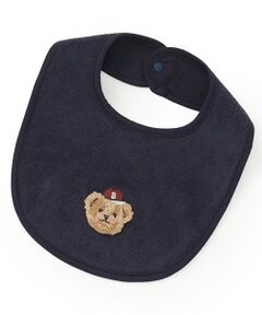 petit main / プティマイン スタイ・ビブ | クマアップリケスタイ