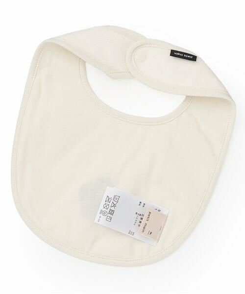 petit main / プティマイン スタイ・ビブ | クマアップリケスタイ | 詳細1