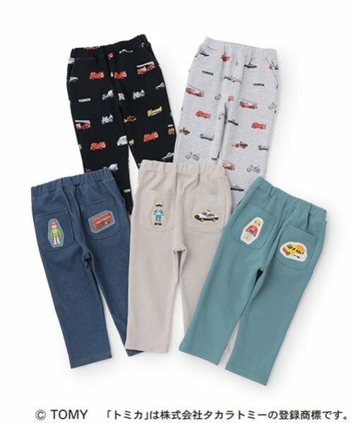 petit main / プティマイン その他パンツ | 【TOMICA】アソートストレッチパンツ | 詳細14