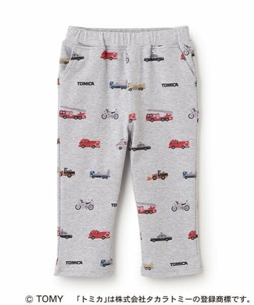 petit main / プティマイン その他パンツ | 【TOMICA】アソートストレッチパンツ（トップ グレー）
