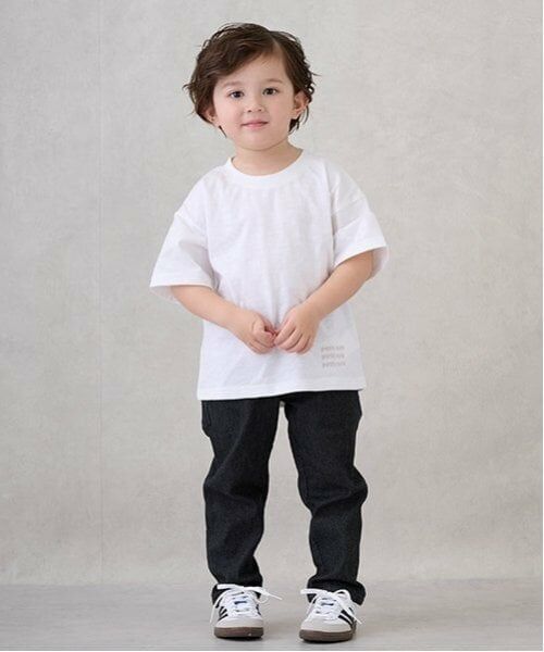 petit main / プティマイン その他パンツ | 【リンク】セミカーブストレッチパンツ(キッズ) | 詳細10