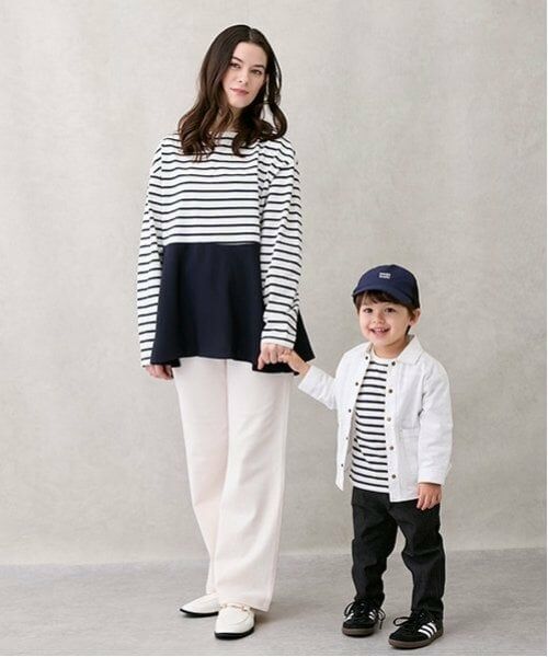 petit main / プティマイン その他パンツ | 【リンク】セミカーブストレッチパンツ(キッズ) | 詳細2