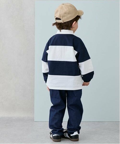 petit main / プティマイン その他パンツ | 【リンク】セミカーブストレッチパンツ(キッズ) | 詳細4