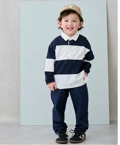 petit main / プティマイン その他パンツ | 【リンク】セミカーブストレッチパンツ(キッズ) | 詳細5