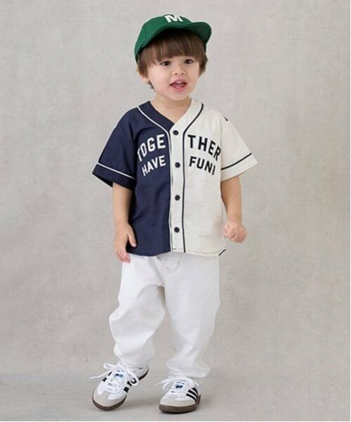 petit main / プティマイン その他パンツ | 【リンク】セミカーブストレッチパンツ(キッズ) | 詳細7