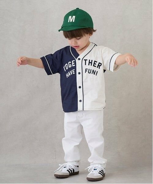 petit main / プティマイン その他パンツ | 【リンク】セミカーブストレッチパンツ(キッズ) | 詳細8