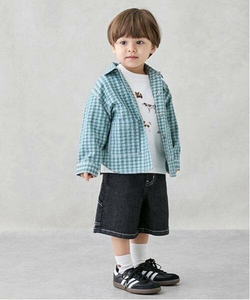 petit main / プティマイン ショート・ハーフ・半端丈パンツ | ペインターハーフパンツ | 詳細10