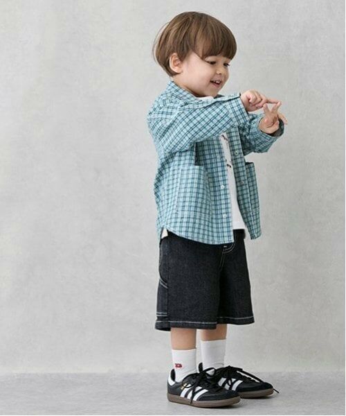 petit main / プティマイン ショート・ハーフ・半端丈パンツ | ペインターハーフパンツ | 詳細11