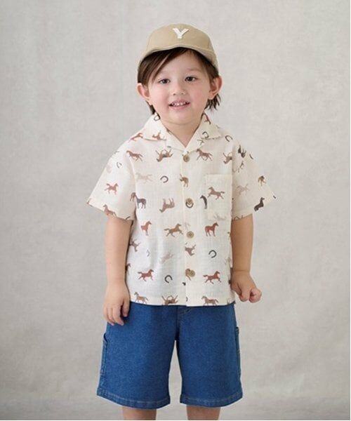 petit main / プティマイン ショート・ハーフ・半端丈パンツ | ペインターハーフパンツ | 詳細12