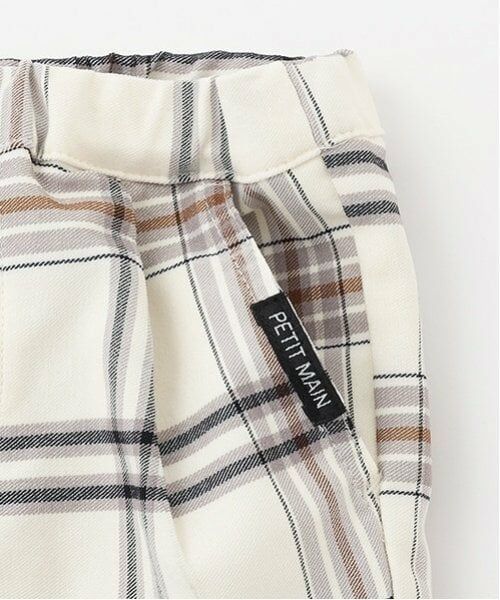 petit main / プティマイン その他パンツ | チェックストレッチパンツ | 詳細10