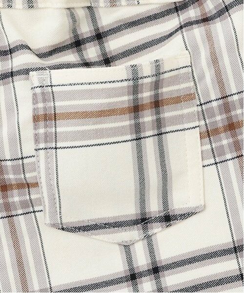 petit main / プティマイン その他パンツ | チェックストレッチパンツ | 詳細12