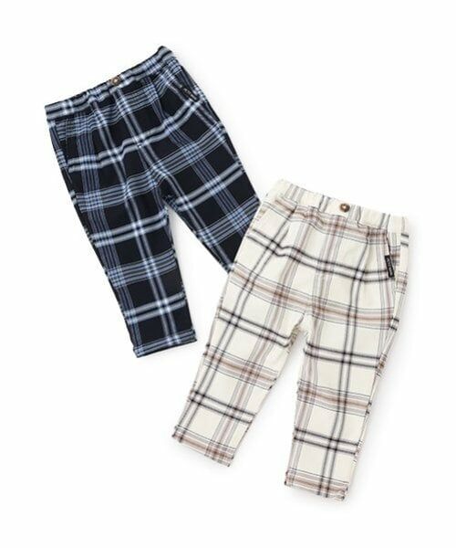 petit main / プティマイン その他パンツ | チェックストレッチパンツ | 詳細14