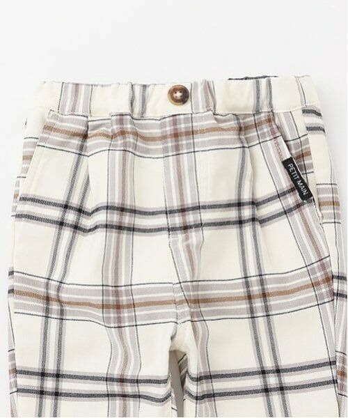 petit main / プティマイン その他パンツ | チェックストレッチパンツ | 詳細8