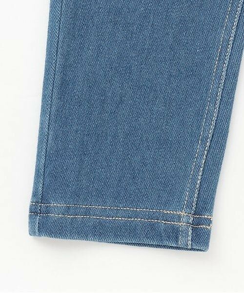 petit main / プティマイン その他パンツ | カットデニムストレートパンツ | 詳細4