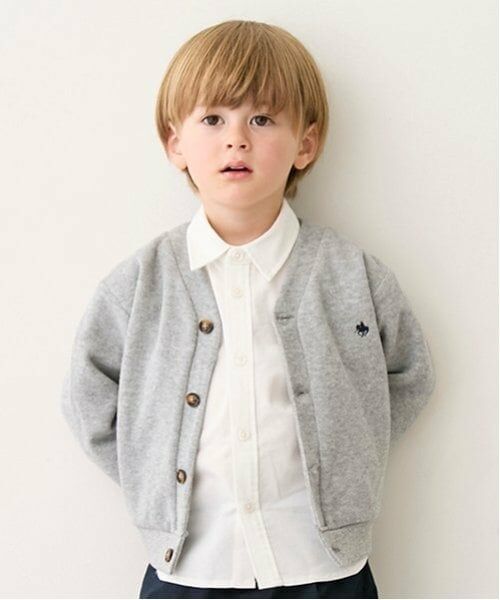 petit main / プティマイン カーディガン・ボレロ | 【POLO BCS】カットカーディガン | 詳細1