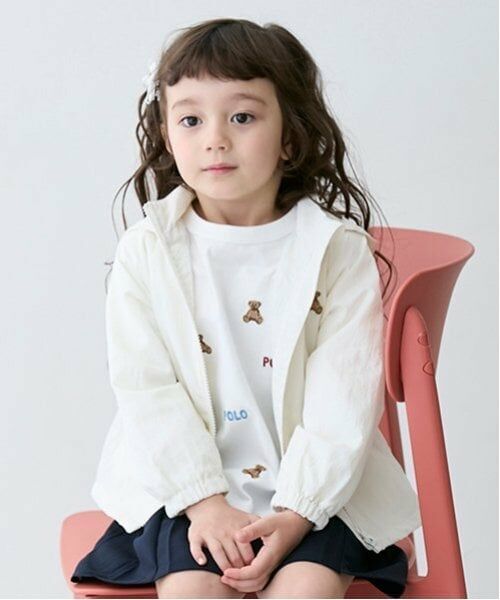 petit main / プティマイン Tシャツ | 【POLO BCS】くまロゴ刺しゅう長袖Tシャツ | 詳細3