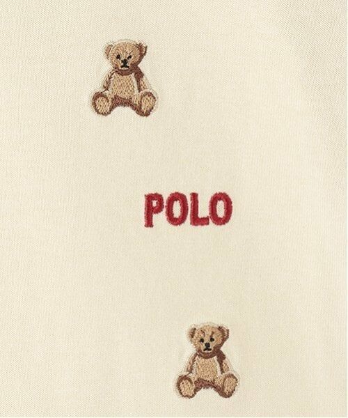petit main / プティマイン Tシャツ | 【POLO BCS】くまロゴ刺しゅう長袖Tシャツ | 詳細9