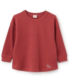 petit main / プティマイン Tシャツ | 【GOODPRICE】ワッフル長袖Tシャツ
