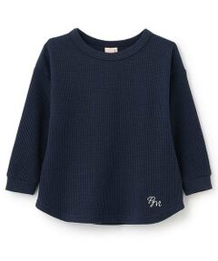 petit main / プティマイン Tシャツ | 【GOODPRICE】ワッフル長袖Tシャツ