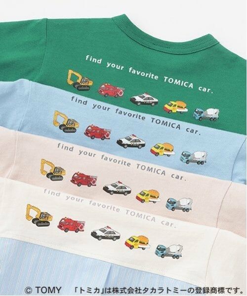 petit main / プティマイン Tシャツ | 【TOMICA】後ろシャツTシャツ | 詳細20