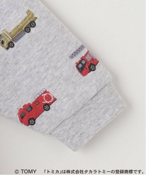 petit main / プティマイン Tシャツ | 【TOMICA】総柄長袖Tシャツ | 詳細3