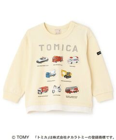 petit main / プティマイン Tシャツ | 【TOMICA】車集合長袖Tシャツ