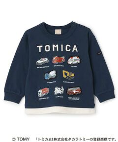 petit main / プティマイン Tシャツ | 【TOMICA】車集合長袖Tシャツ
