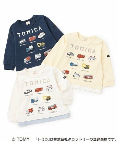 petit main / プティマイン Tシャツ | 【TOMICA】車集合長袖Tシャツ | 詳細8