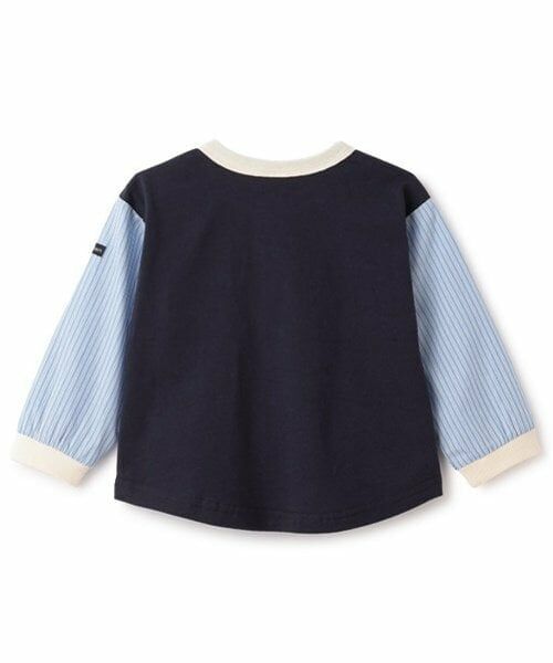 petit main / プティマイン Tシャツ | 働く車袖布帛Tシャツ | 詳細6