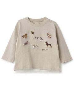 petit main / プティマイン Tシャツ | DOGS 長袖Tシャツ