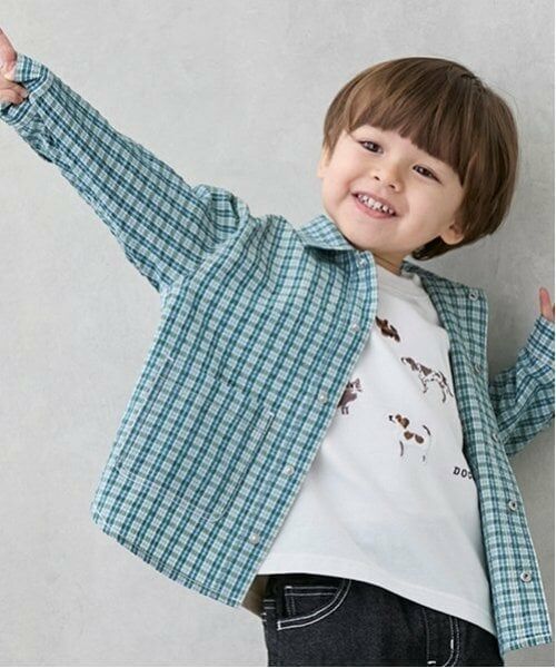 petit main / プティマイン Tシャツ | DOGS 長袖Tシャツ | 詳細2