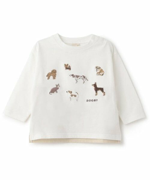 petit main / プティマイン Tシャツ | DOGS 長袖Tシャツ | 詳細5