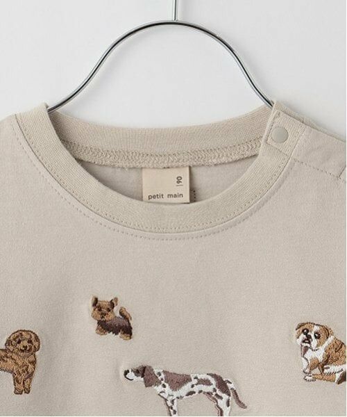 petit main / プティマイン Tシャツ | DOGS 長袖Tシャツ | 詳細8