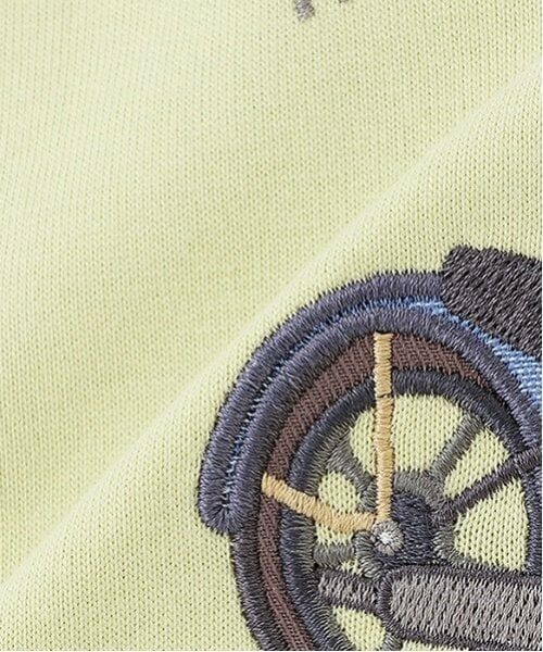 petit main / プティマイン Tシャツ | 乗り物アップリケ長袖Tシャツ | 詳細23