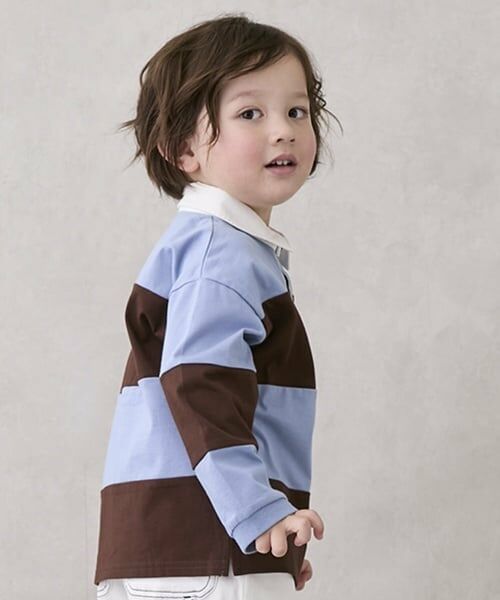 petit main / プティマイン Tシャツ | ラガー長袖Tシャツ | 詳細11