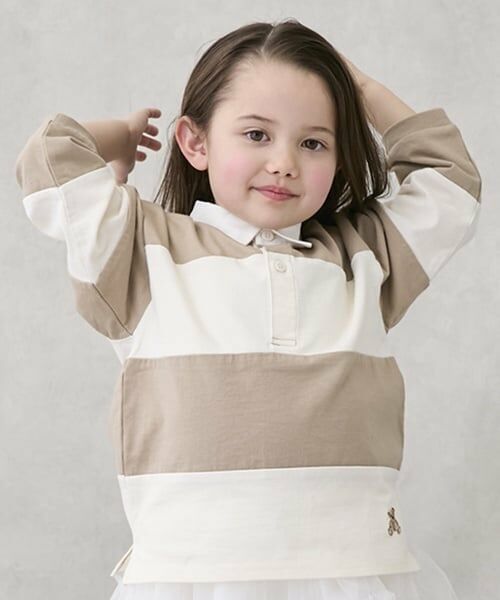 petit main / プティマイン Tシャツ | ラガー長袖Tシャツ | 詳細2