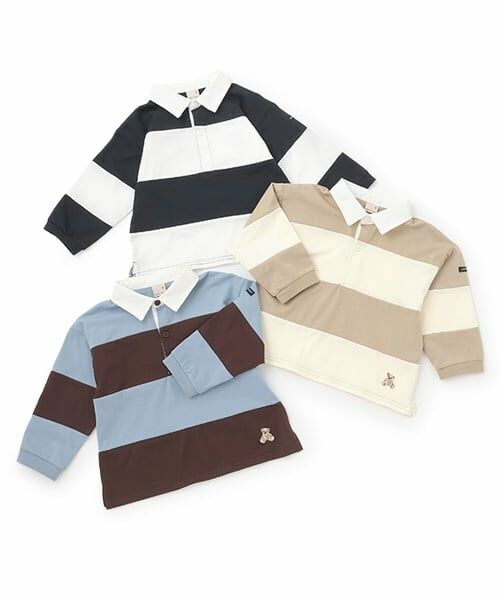 petit main / プティマイン Tシャツ | ラガー長袖Tシャツ | 詳細24