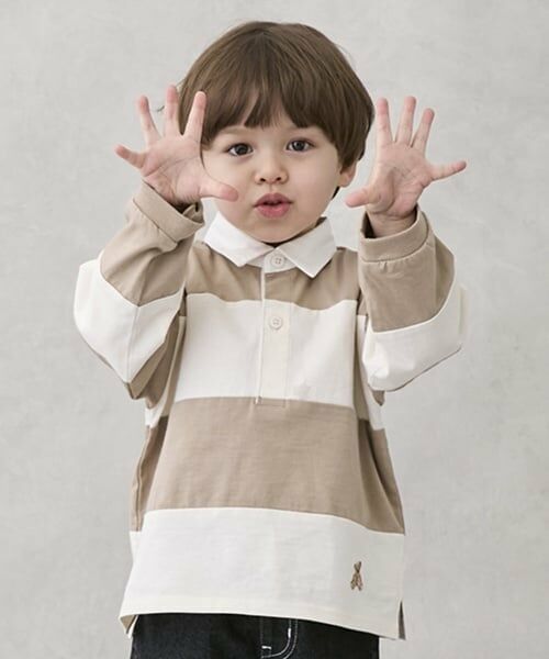 petit main / プティマイン Tシャツ | ラガー長袖Tシャツ | 詳細5