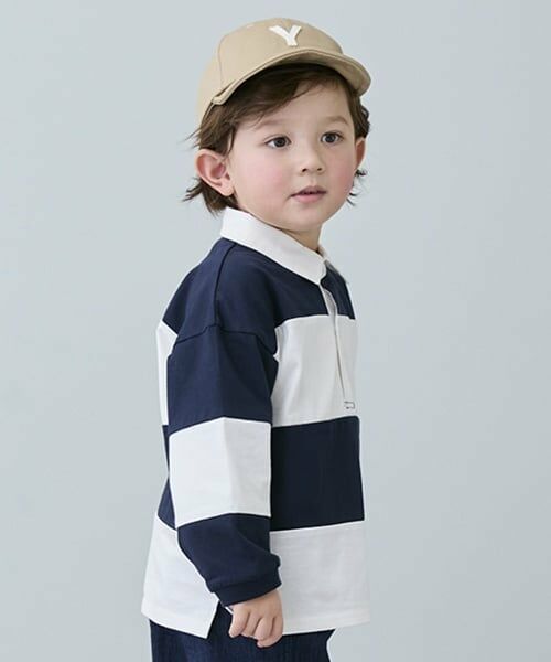 petit main / プティマイン Tシャツ | ラガー長袖Tシャツ | 詳細8