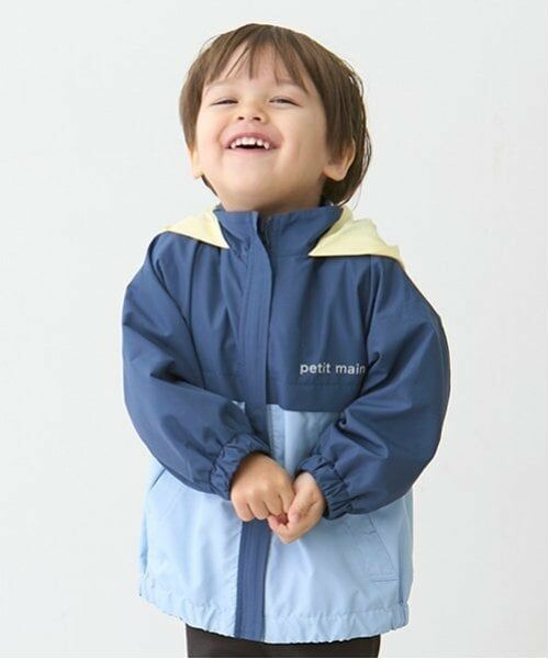 petit main / プティマイン ブルゾン | 【撥水加工】切替ウィンブレ | 詳細2